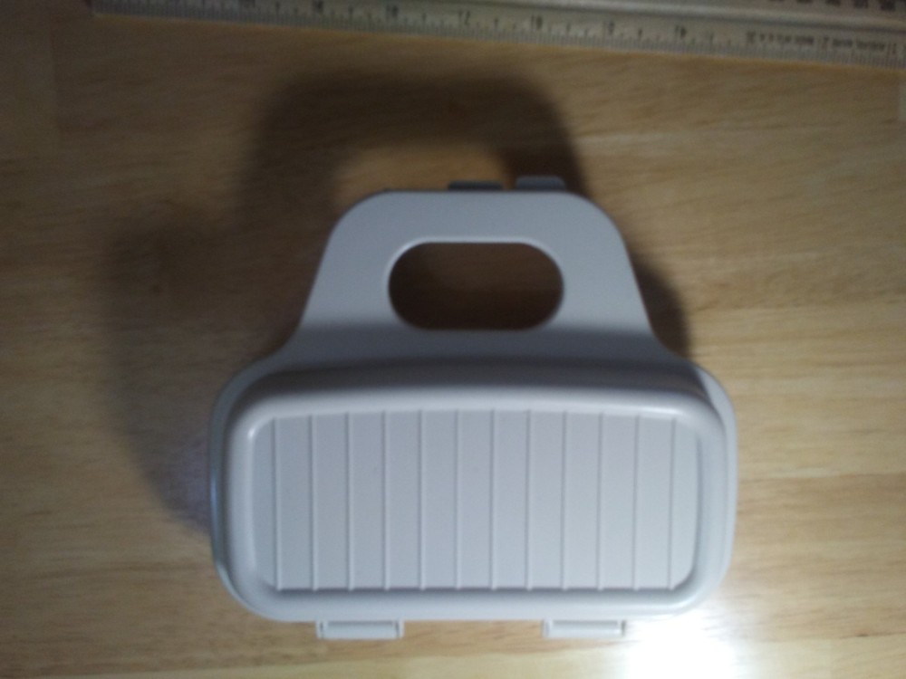 Miracle Ware by Progressive Beige Microwave Cookware Egg Poacher/Meat In One EUC