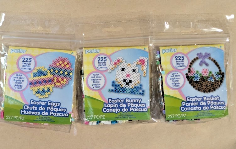 EASTER Perler Fused Bead Kits EASTER BASKET / EASTER EGGS / BUNNY RABBIT -U PICK