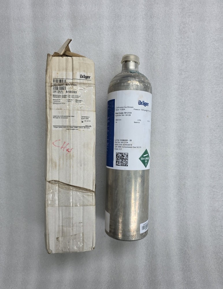 Drager 6812104 Calibration Gas