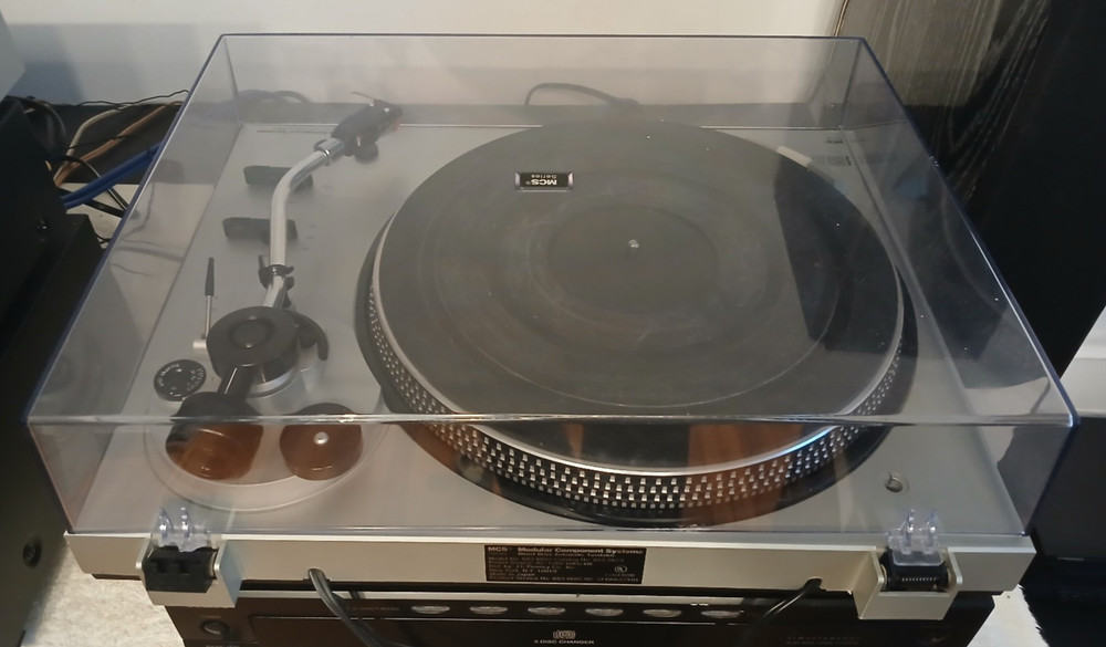 Modular Component Systems MCS 6602 Direct Drive Turntable Tested-Working-S.Video
