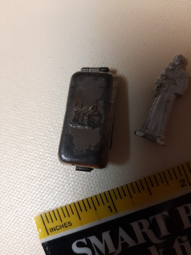 Antique Pocket Shrine Without Rosary