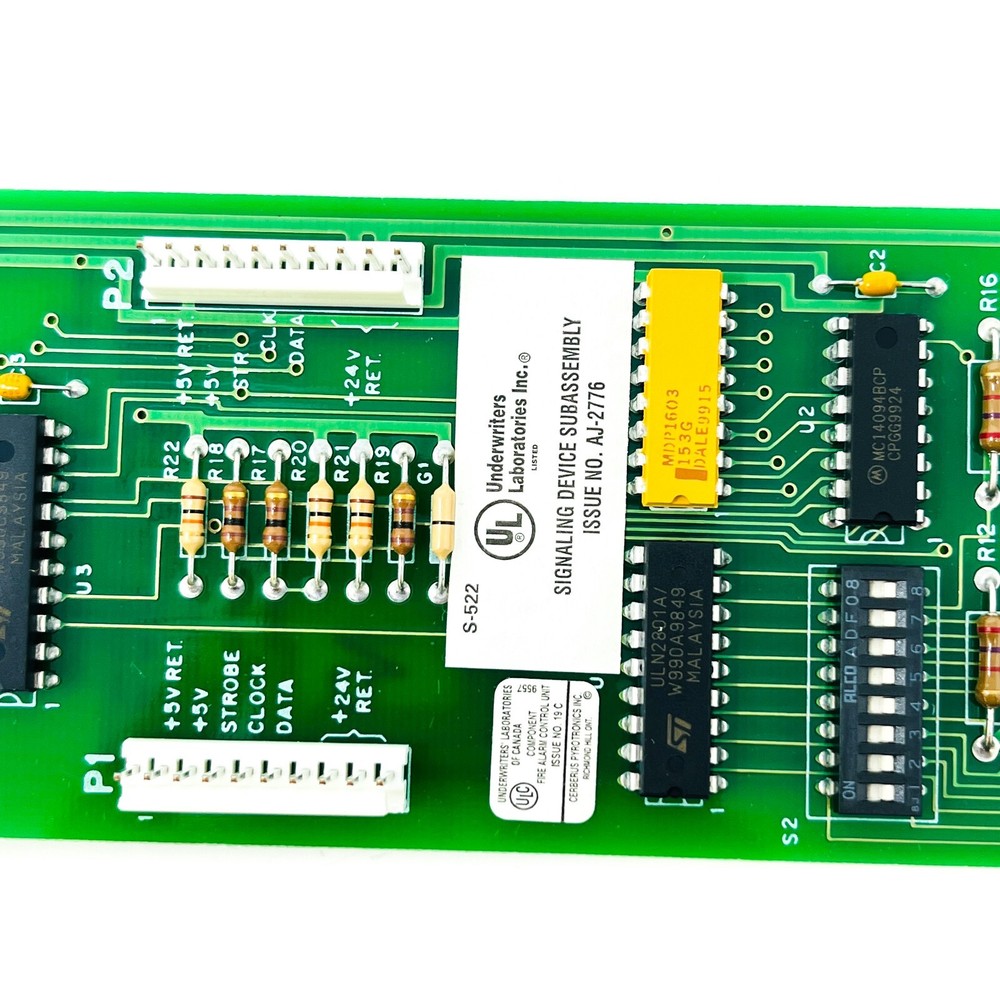 Siemens MOD-16 Cerberus Pyrotronics 500-890828 Output Driver Module for MXL
