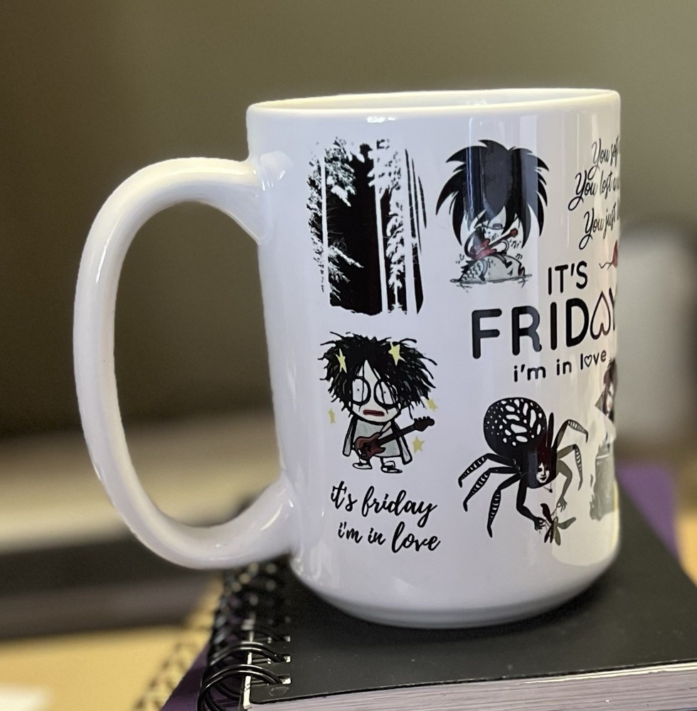 The Cure Mug - Robert Smith Unique