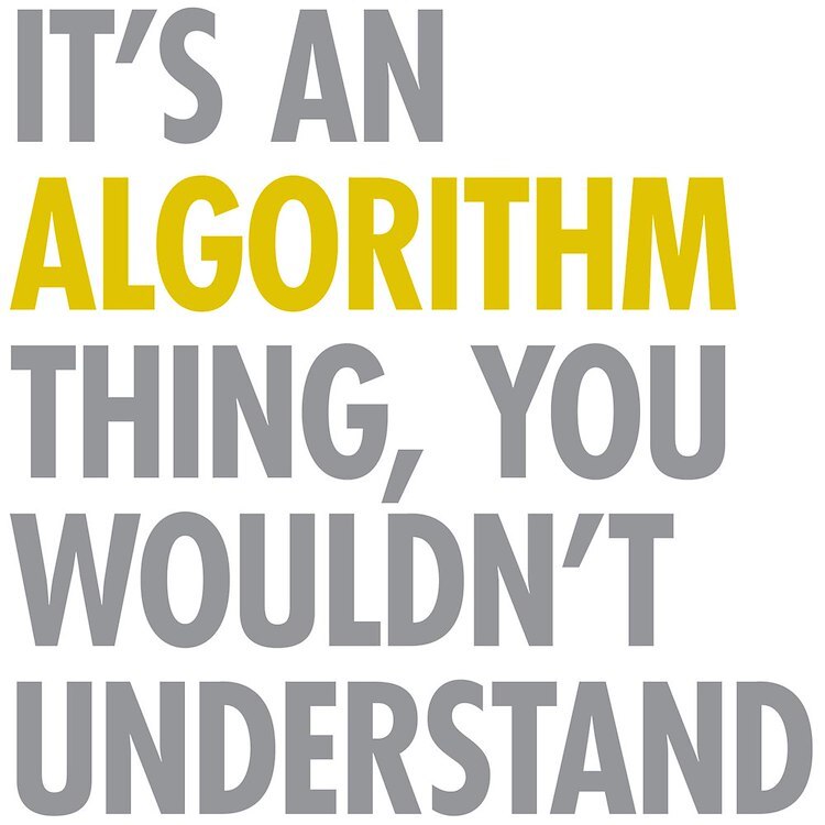 CafePress Its An Algorithm Thing Mousepad (1345703122)