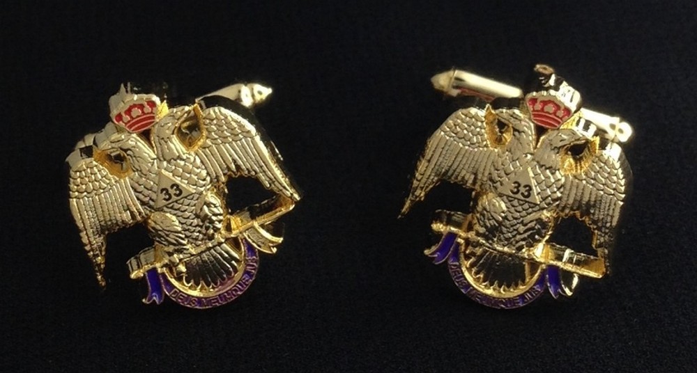33nd Degree Eagle Cuff Link Set (33EG-CL)
