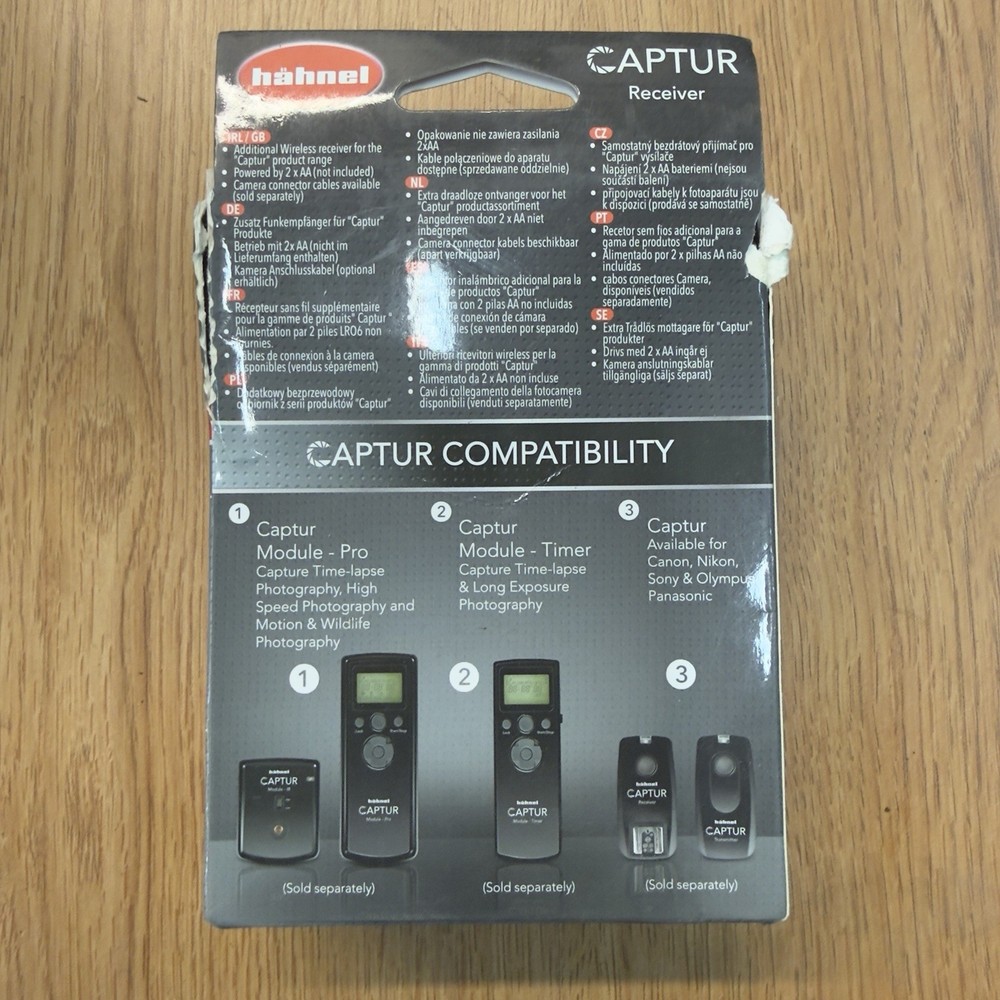 Hahnel Captur Receiver For Canon Camera DSLR Wireless Remote Flash Trigger