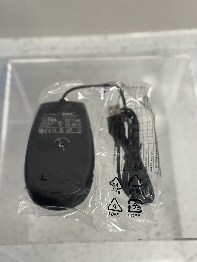 Dell Wired 5Button USB Laser Optical Mouse - Sealed