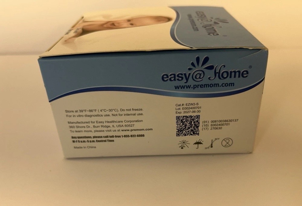 Easy@home Ovulation Test Strips, 50 Tests, Exp 06/27