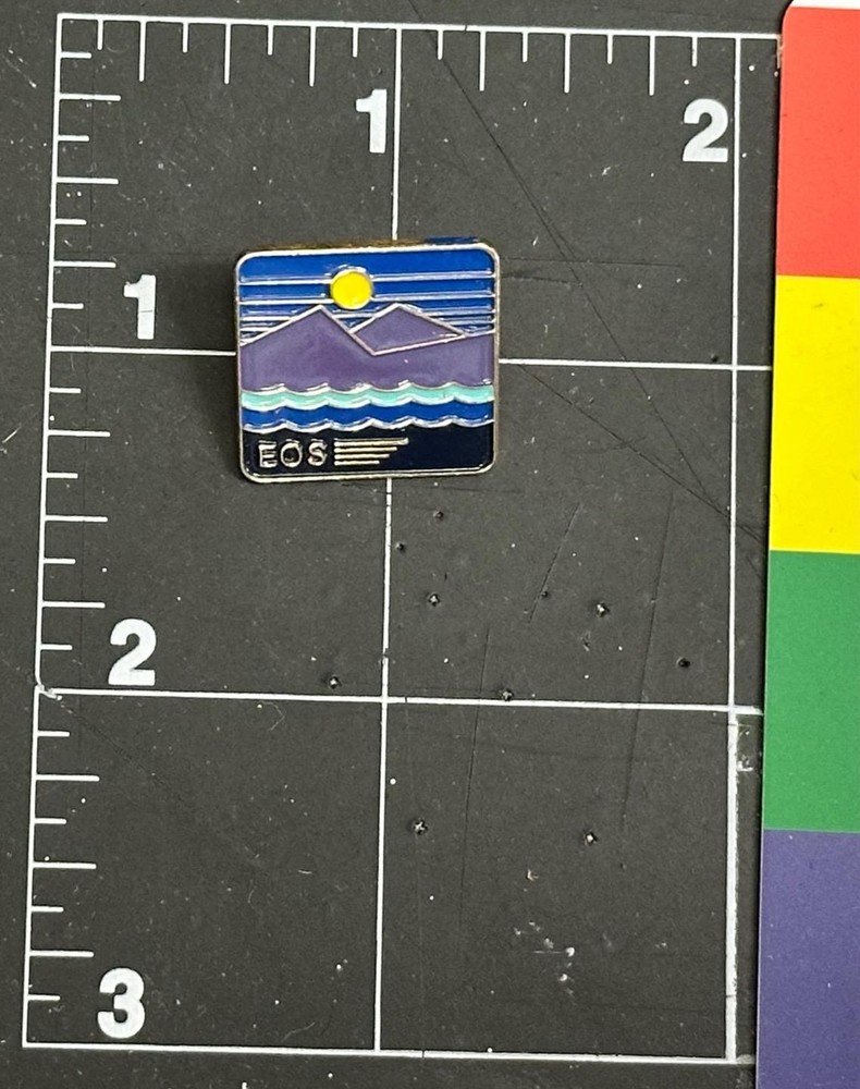 Nice NASA EOS Earth Observation Satellite Pin