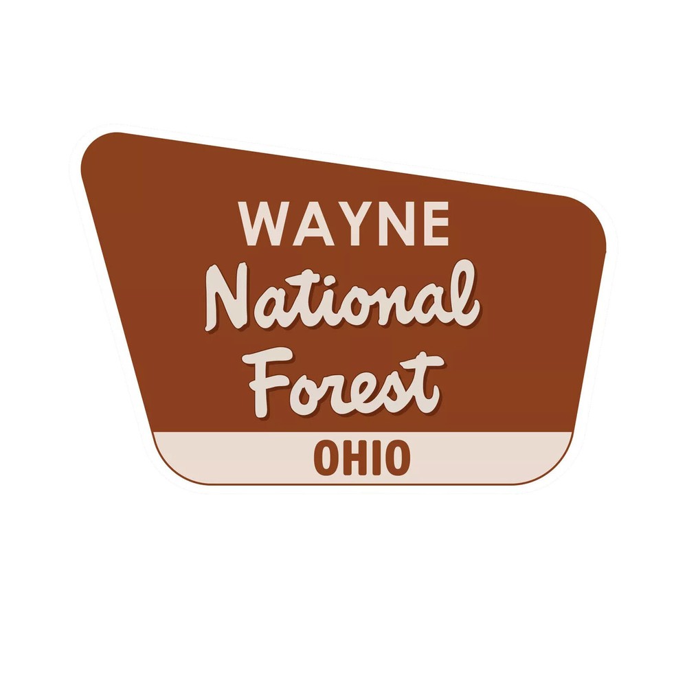 Wayne National Forest Ohio oh Sticker Decal