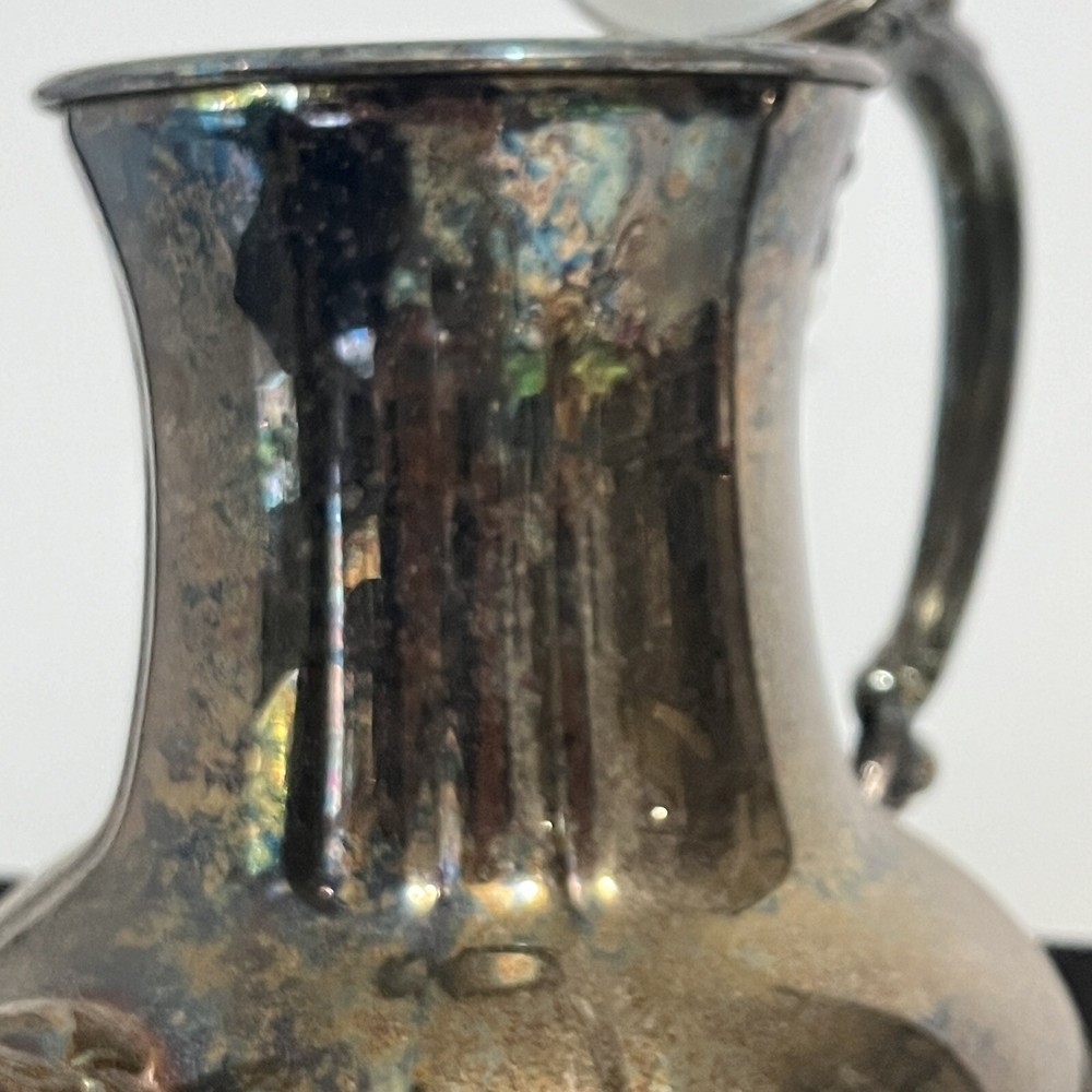 towle silverplated Tea Pot Single 11" tall silver