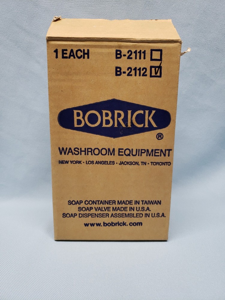 Bobrick B-2112 Industrial Soap Dispenser 2 Keys included
