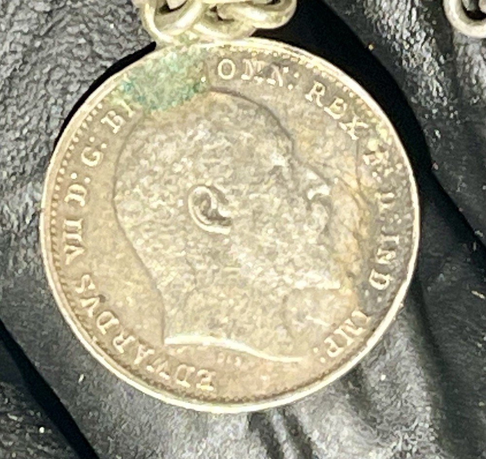 1879 Russian Coin Bracelet Silver