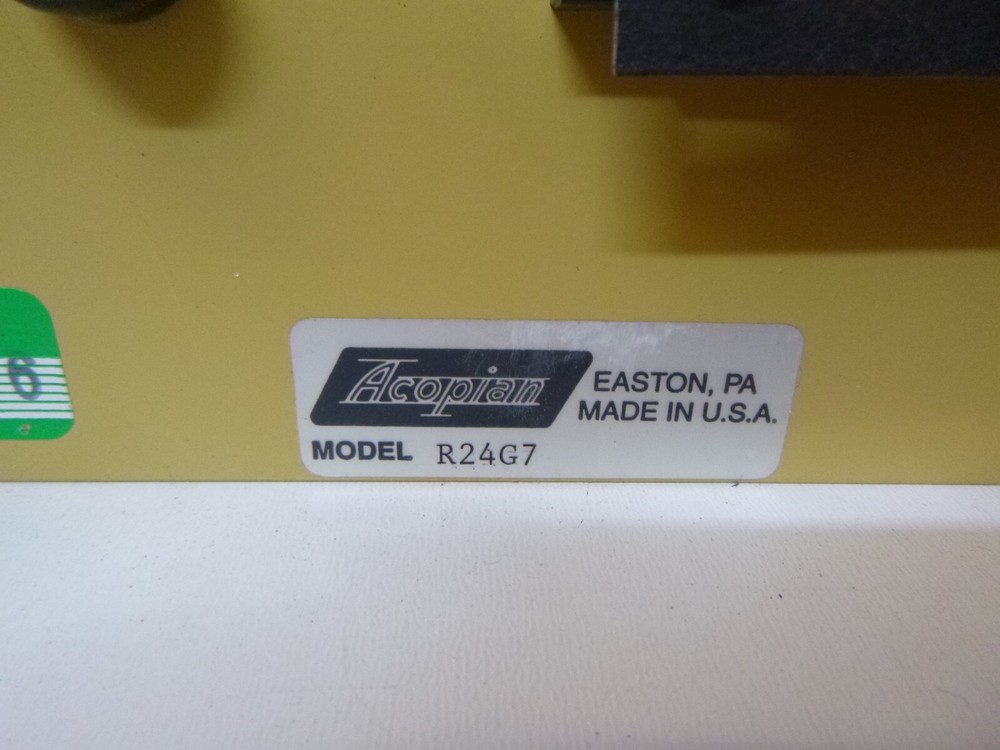 Acopian R24G7 24V DC Power Supply