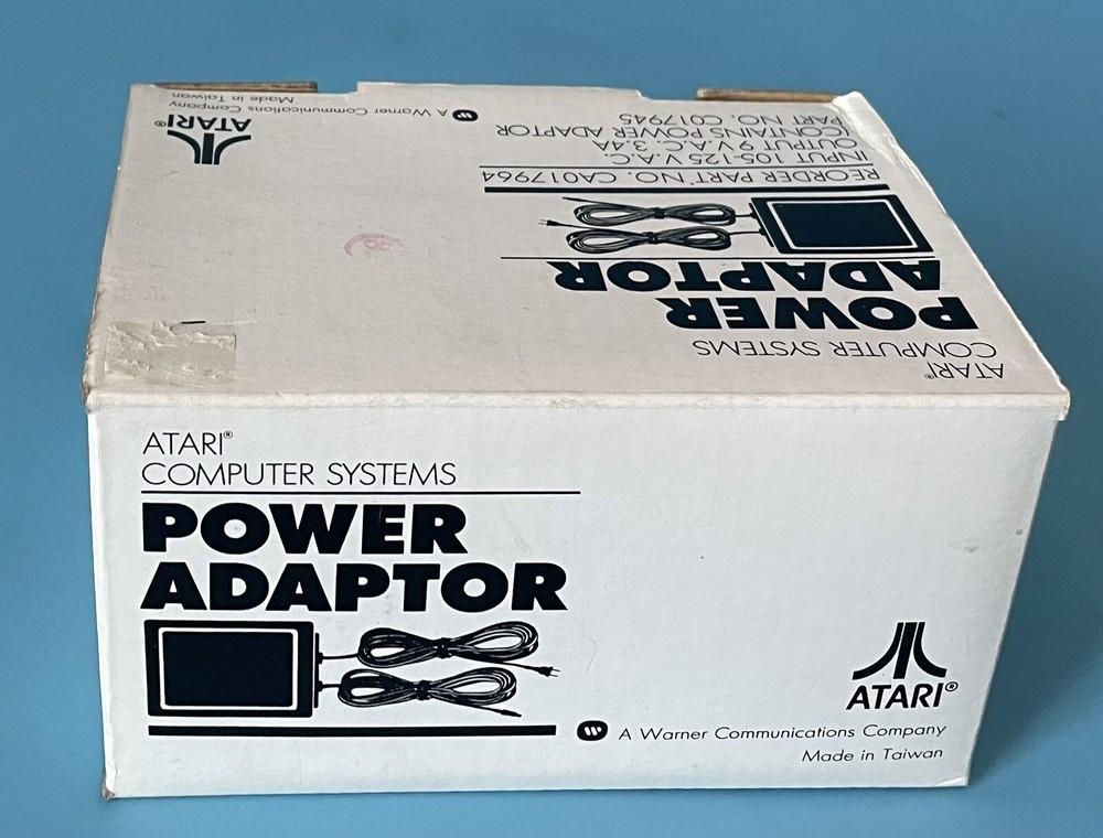 OEM Box Only — For Atari Power Adapter CA017964 — For Atari 400/800 Computers