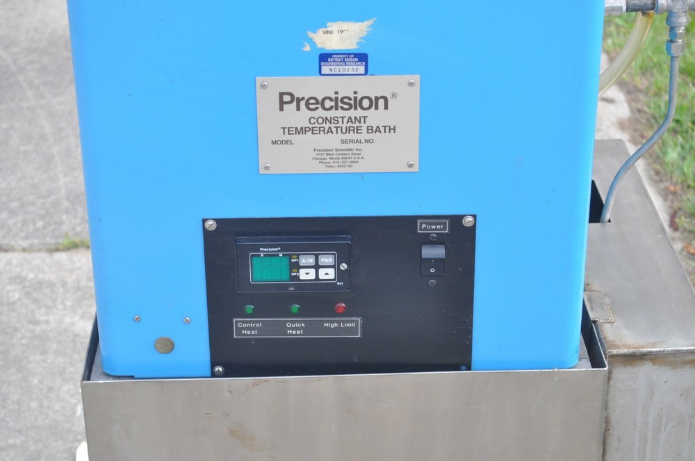 PRECISION SCIENTIFIC GROUP MODEL 41132-11 CONSTANT TEMPERATURE BATH WORKING PULL