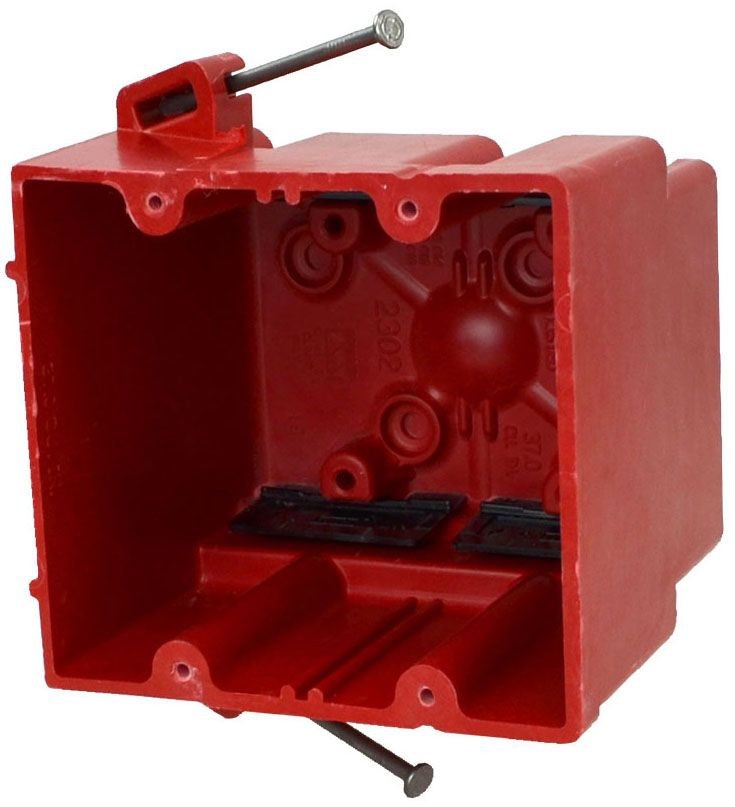ALLIED 2302-NKRED Outlet Boxes/Covers/Accessories