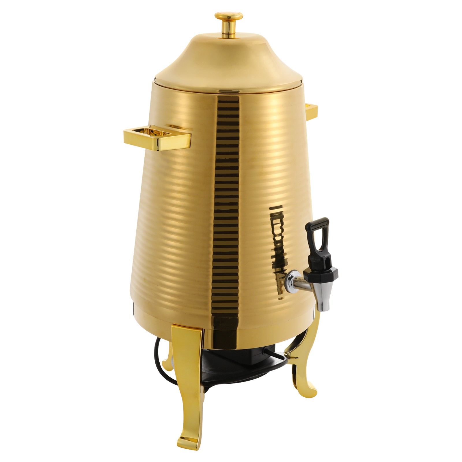 Beverage Dispenser 13L Stainless Steel Hot Drink Dispensing Container with Stand