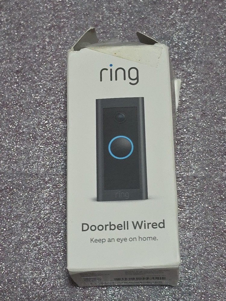 Ring Video Doorbell Wired - Black