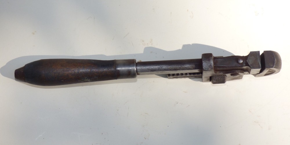 Vintage JP Danielson Stillson Pattern 14" Adjustable Pipe Monkey Wrench USA C