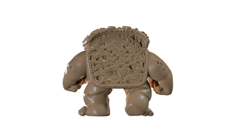 Capsule Chibi - Bread Golem
