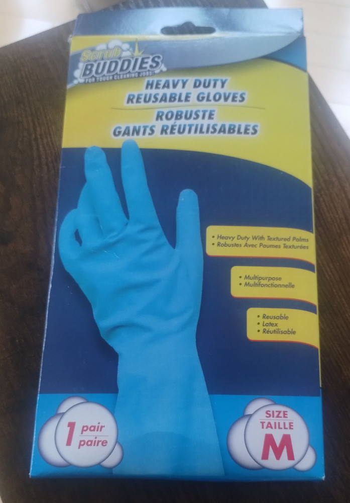 Blue Washing Gloves