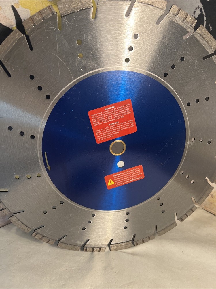 PR Diamond 16" Premium Segmented Multi-Cut Asphalt Concrete Diamond Saw Blade