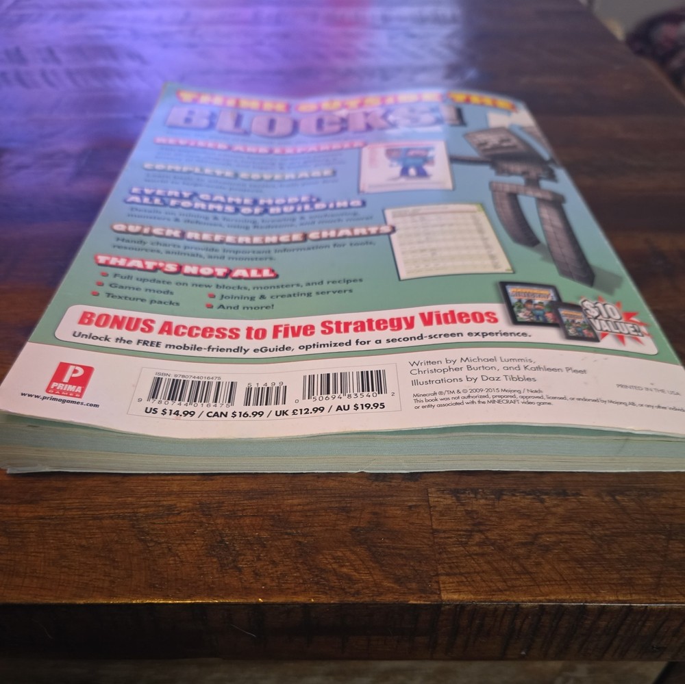 Mastering Minecraft Revised and Expanded Prima Game Guide Build Discover Survive