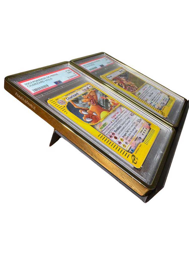 Display Case Card Riser Stands - Perfect for Zion Case - 24 Risers! Holds slabs