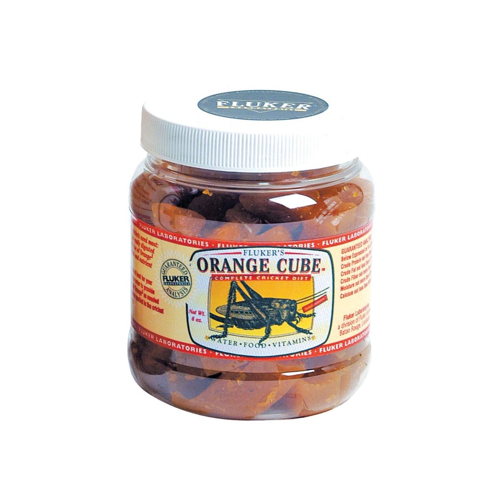 Fluker Orange Cube Complete Cricket Diet Select Size:: 6 oz