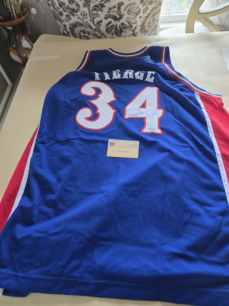 Paul Pierce Autograph Jersey Steiner Certificate