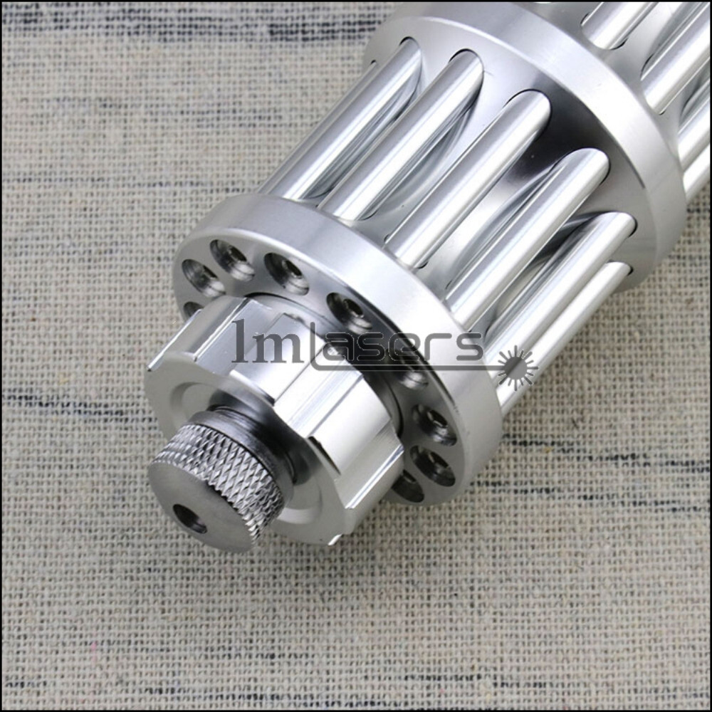 532nm Adjustable Focus Green Laser Pointer Light Visible Beam whit 5 Star Caps