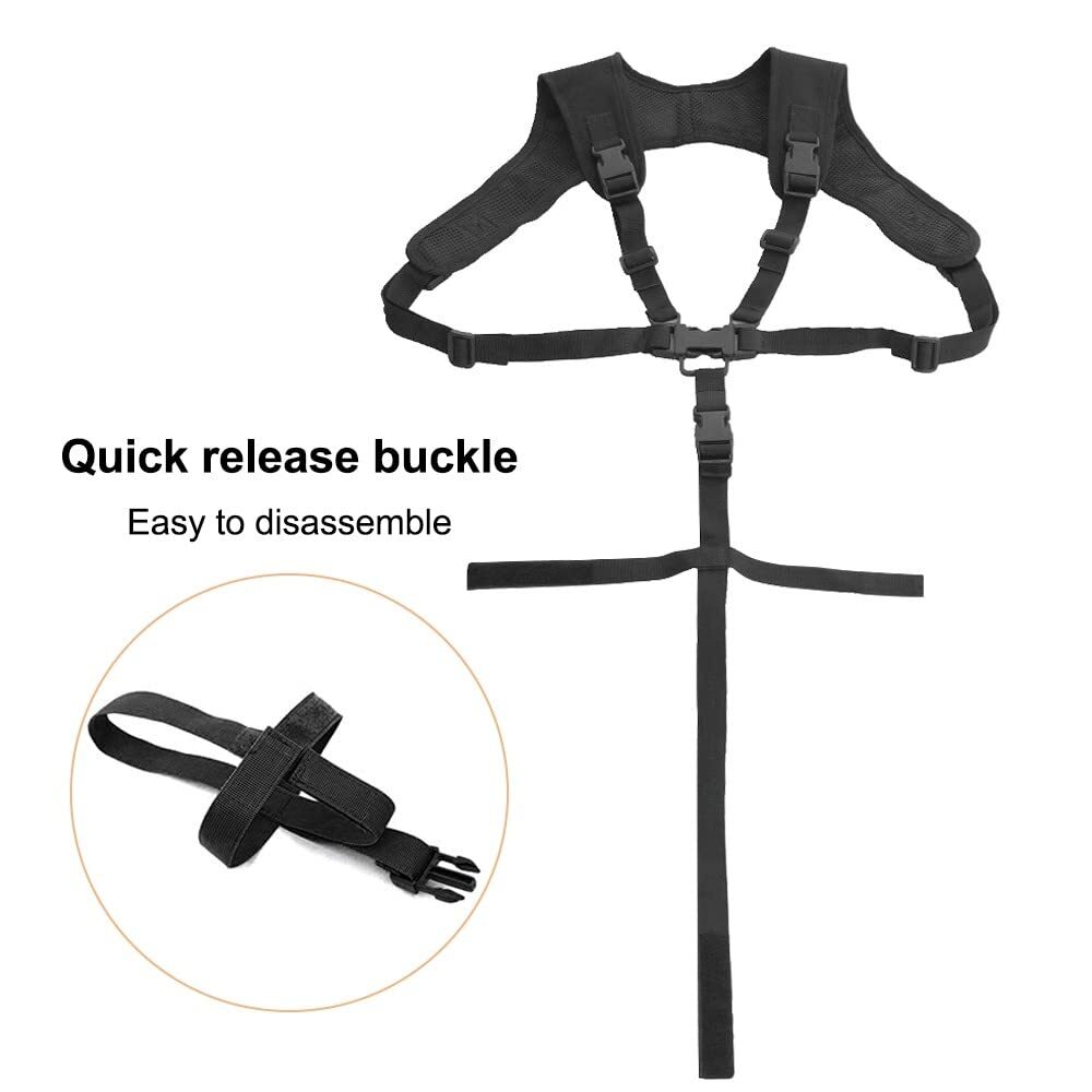 Harness Suspenders Adjustable Tactical Shoulder Strap Sling Quick Release Buckle