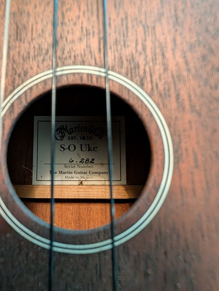 MARTIN & CO S-O 4-String UKE Ukelele with Original Case EXCELLENT