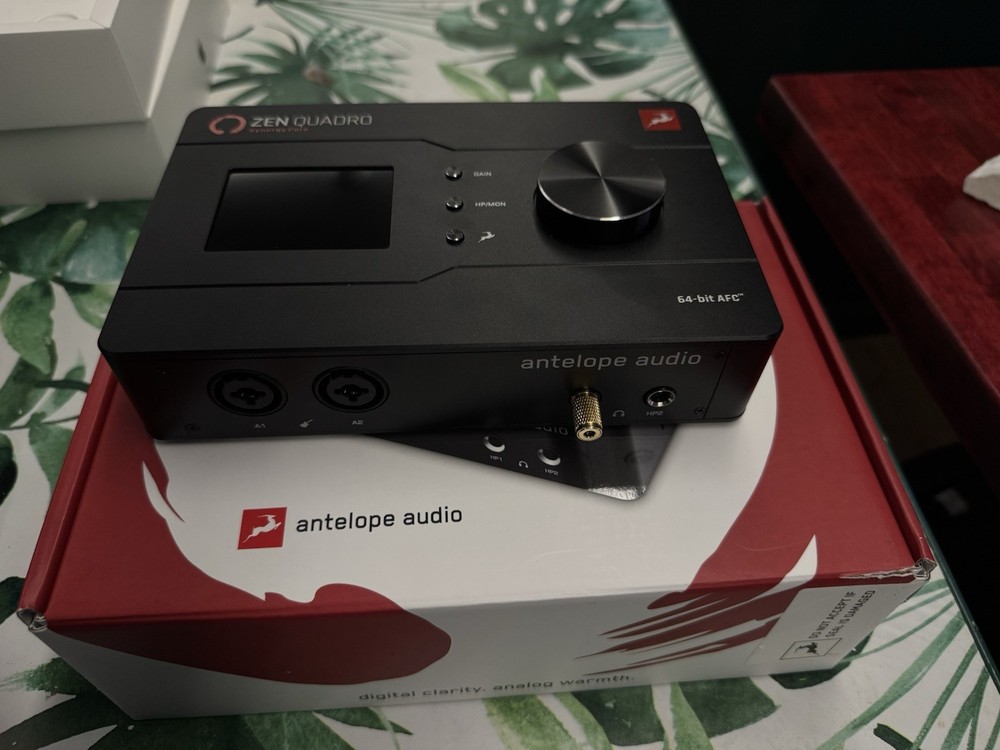 Antelope Audio Zen Quadro Synergy Core USB Audio Interface 2 Mic Inputs