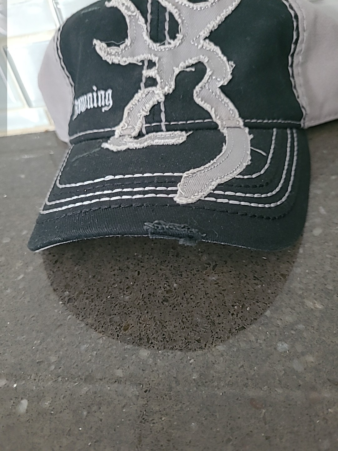 2 Hats Browning Womens Trucker Hook Loop Closure Hat Cap Cotton