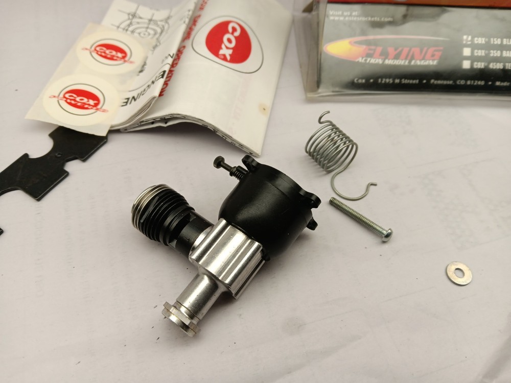 Cox 0.49 Black Widow # 150 Model Engine