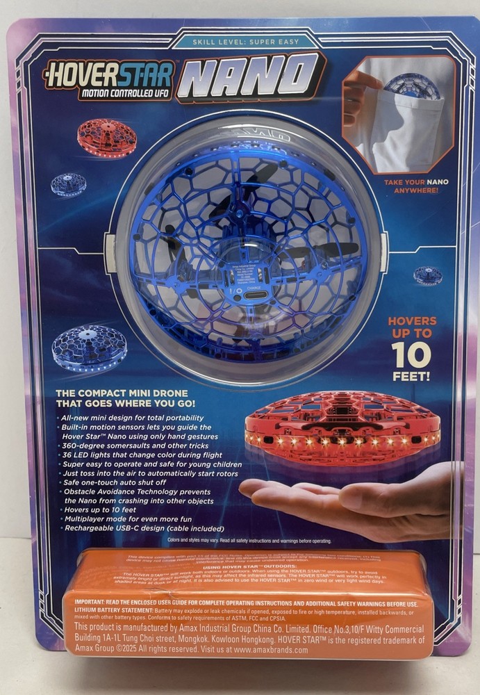 Hover Star Nano Motion Control UFO