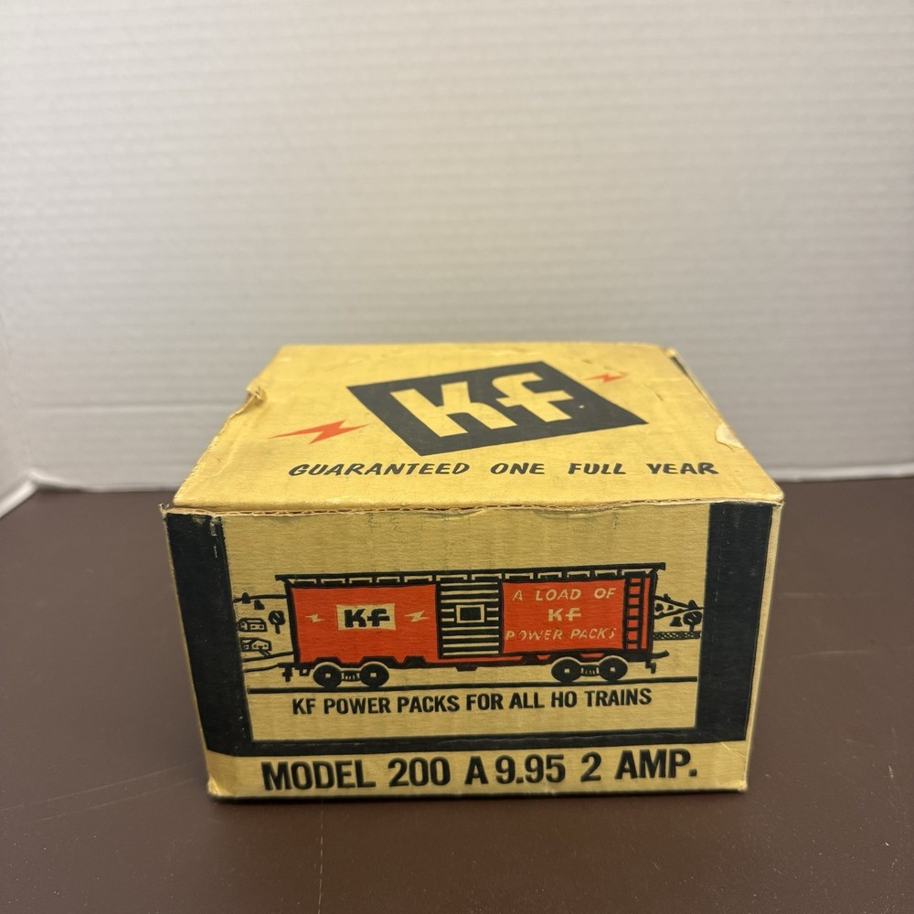 KF Industries Universal Powermaster Ho Scale Train Transformer Controller Tested