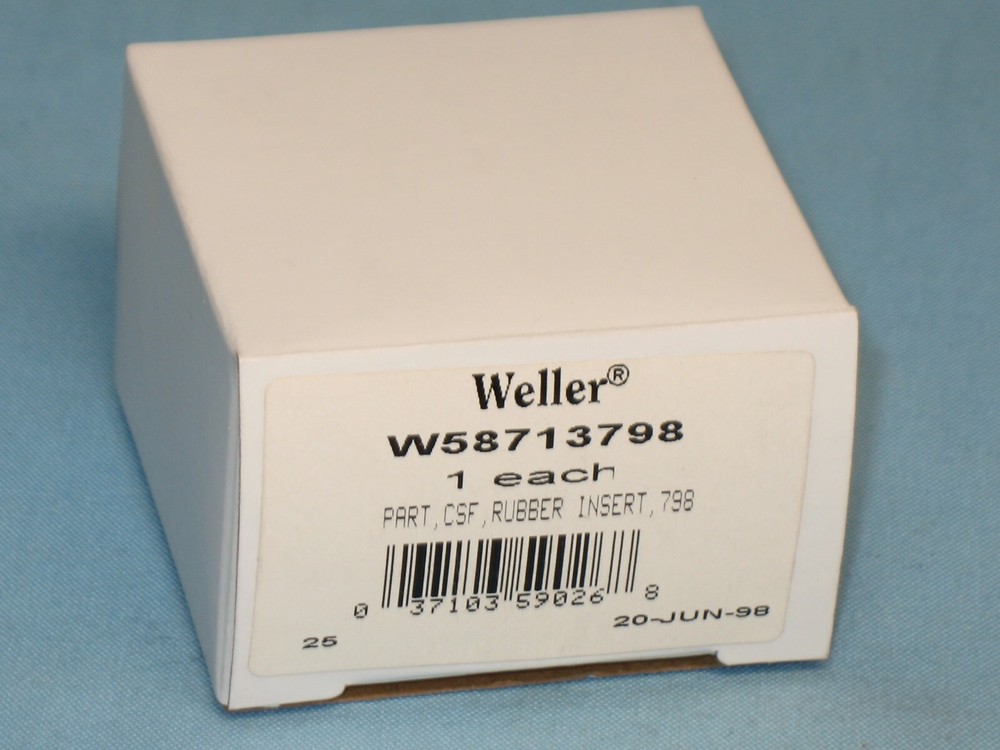 WELLER~ WS58713798 ~ (QTY/10 PC) ~ CSF REPLACEMENT RUBBER INSERTS