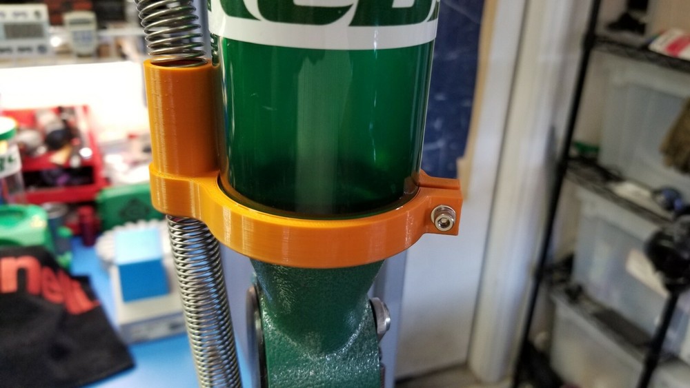Powder Measure Mounted Bullet Feeder Spring Support Large - For RCBS