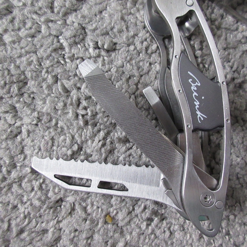 BRINK PRESENT TIME Multi-Tool Touch Modern 13 Functions Utility Camping