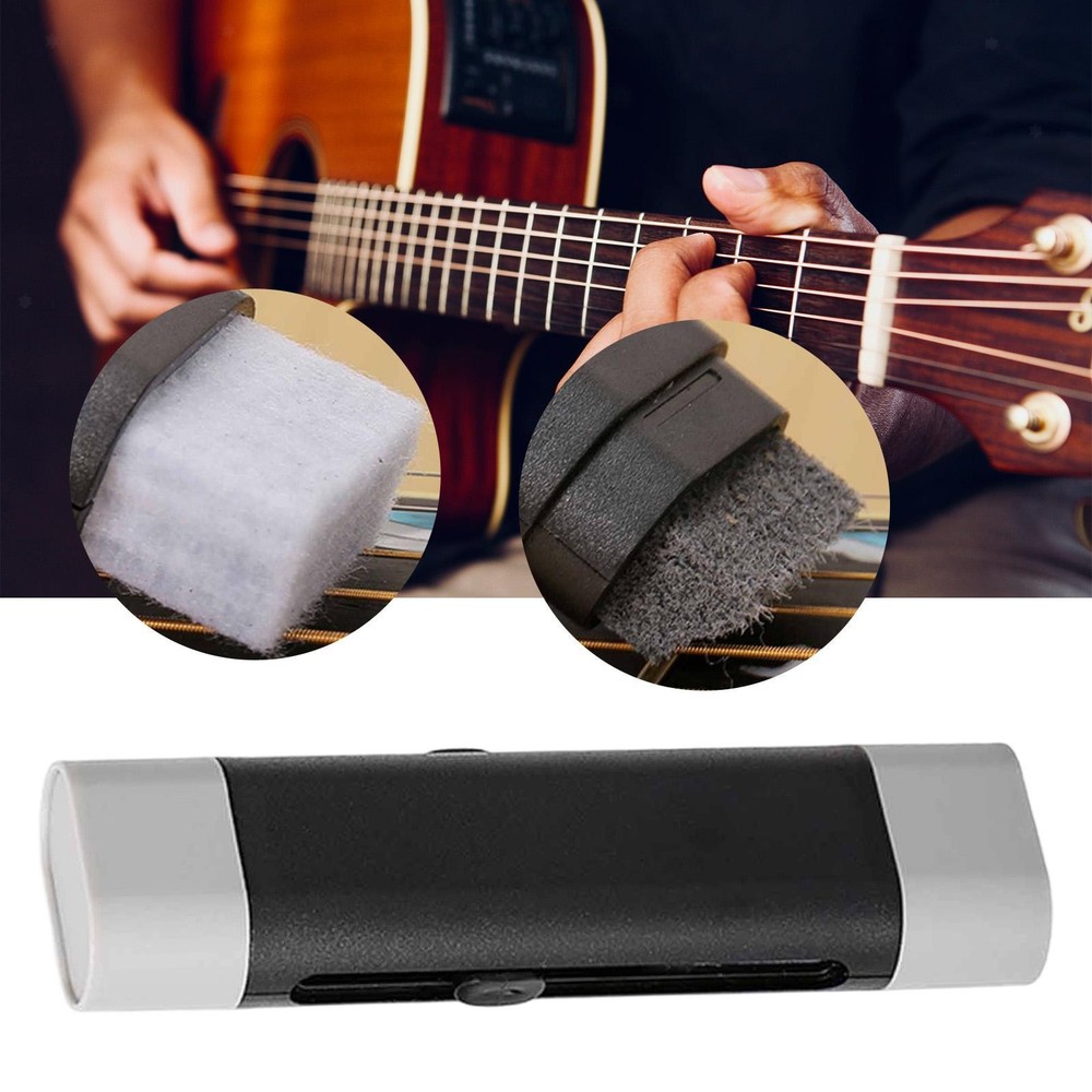 Guitar String Cleaner Compact Cleaning Accessory for Ukulele Banjos
