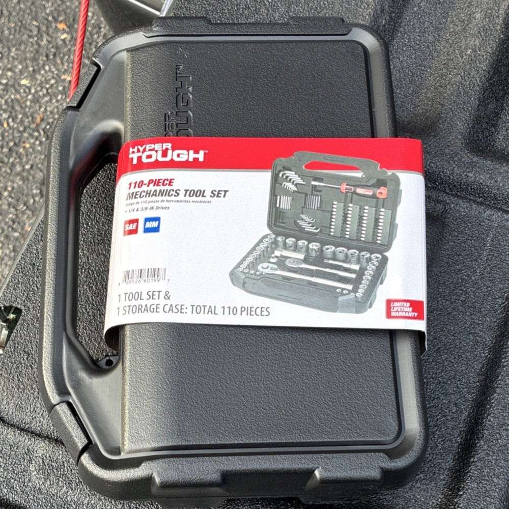 Hyper Tough Brand New 110 Pc Tool Set