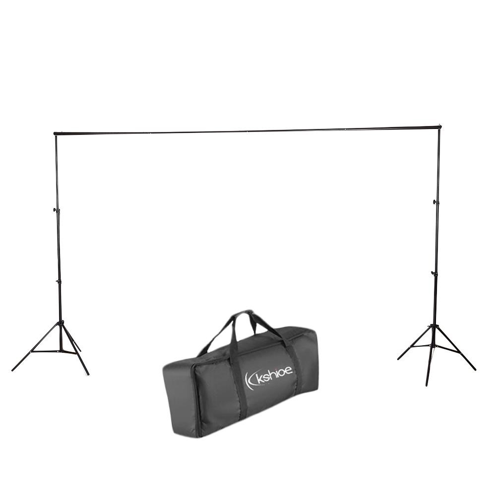 10FT Photography Photo Studio Backdrop Background Stand Frame Support Kit