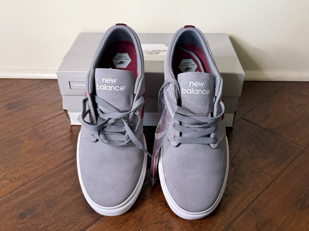 New Balance Numeric NM345RO Gray Size 8