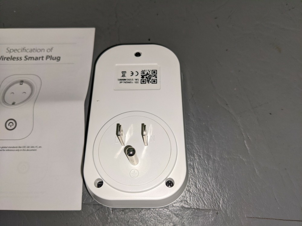 Unbranded Wireless Smart Plug (O8)
