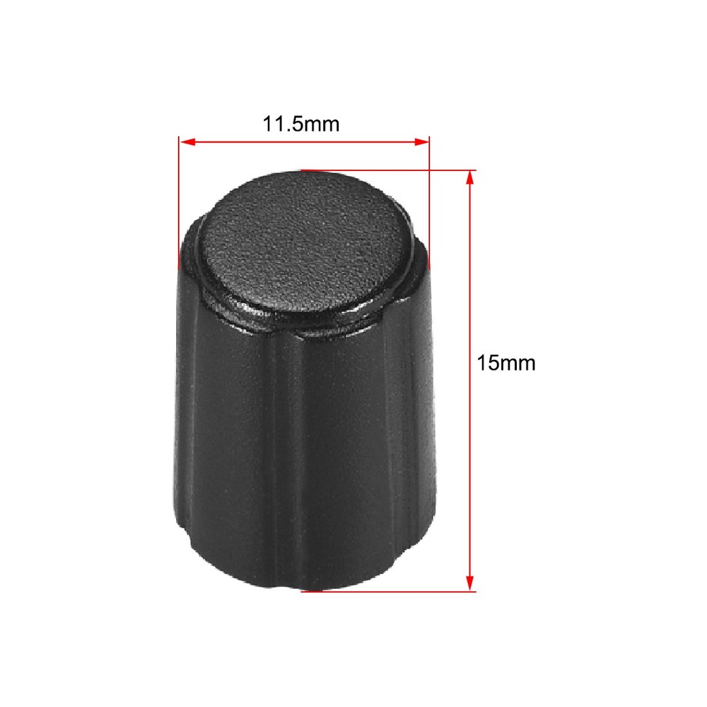 10 Pcs 4x6mm Potentiometer Control Knobs Electric Guitar Volume Tone