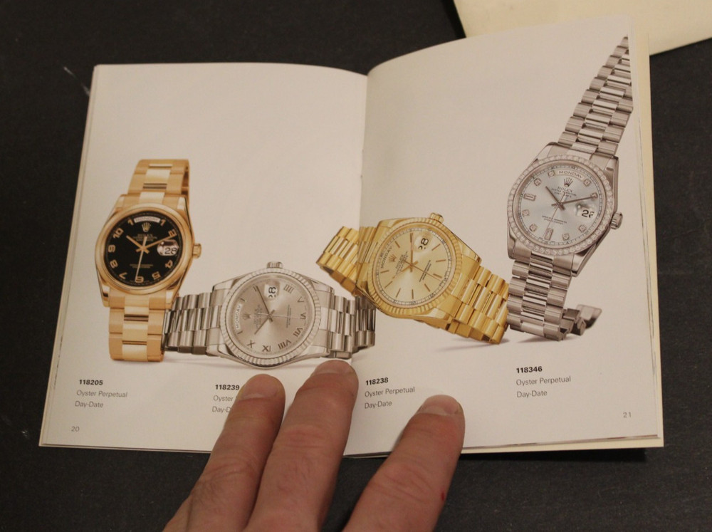 Rolex Paperwork Pricelist Catalog