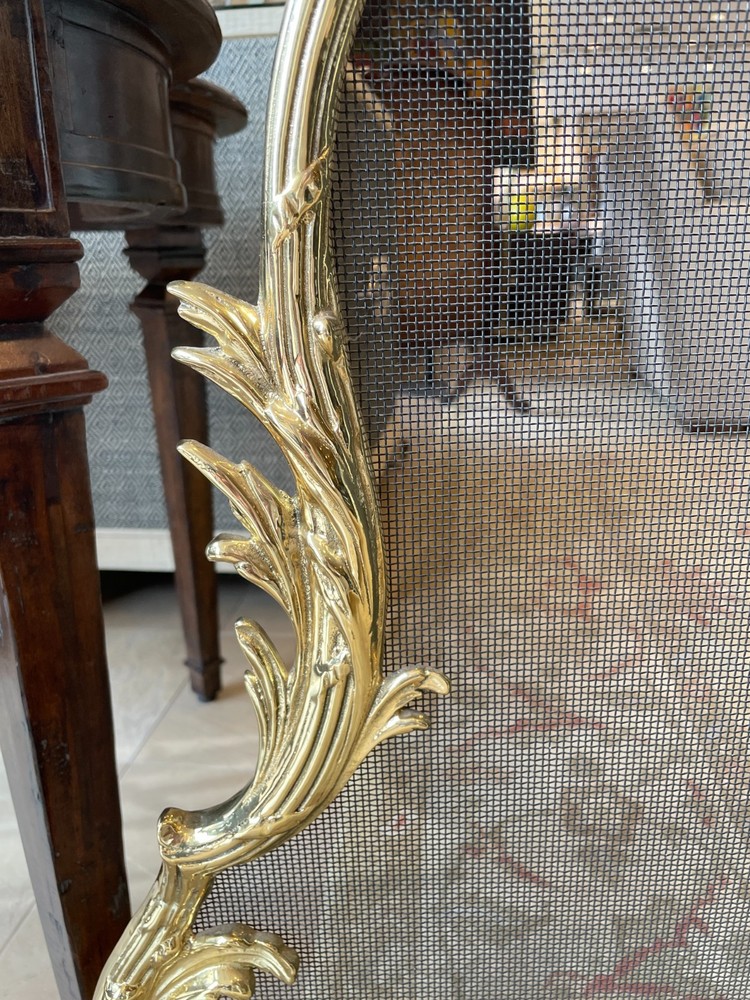French Rococo Fireplace Screen